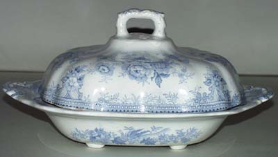 Vegetable Dish with Cover c1870